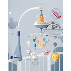 Musical Baby Crib Mobile - Lights, Music & Projection | Remote Control Crib Toy for Newborns