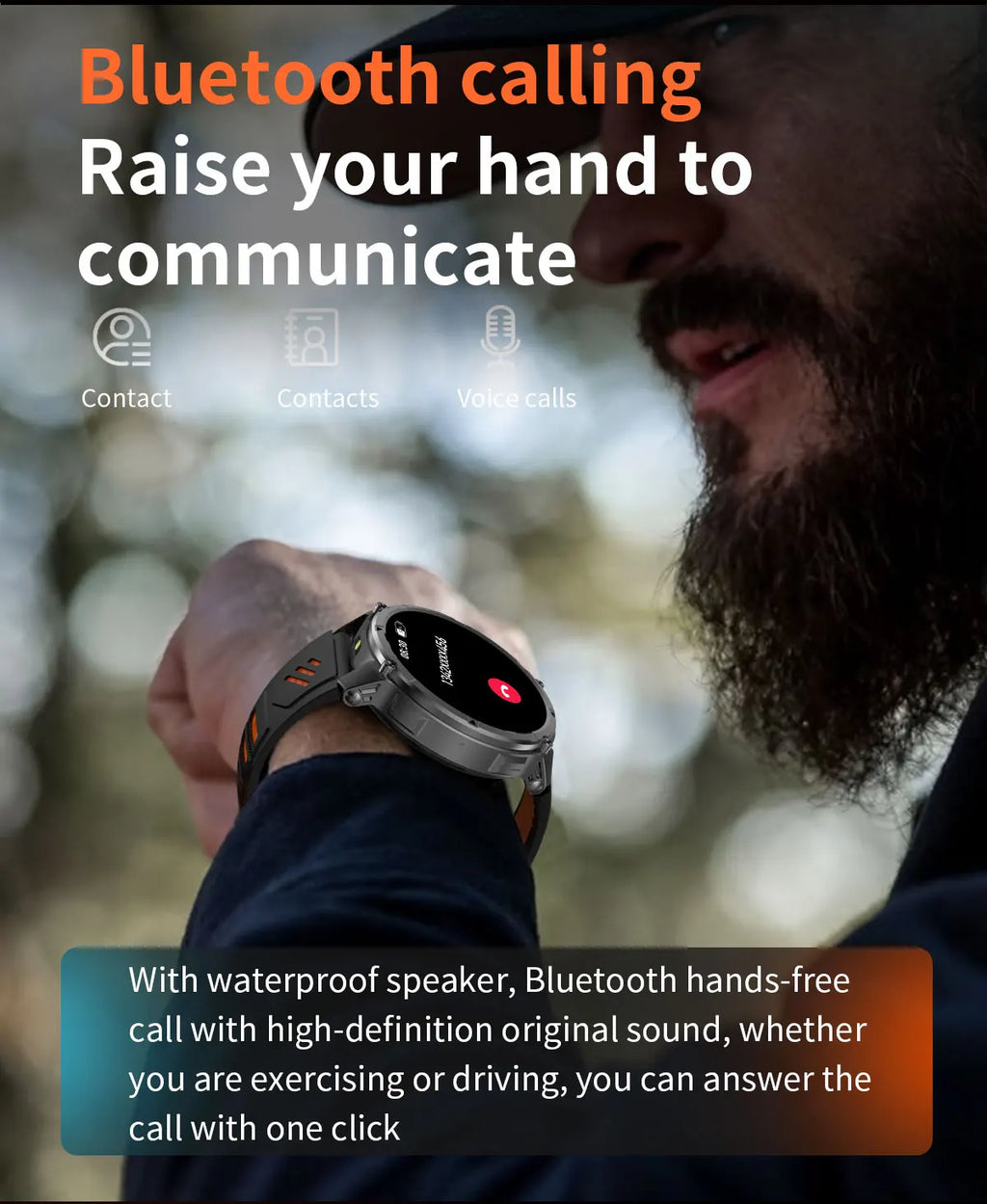 2026 New T-Rex3 Ultra 1100mAh Super Capacity Battery Adult Men Smart Watch 1.7" Large Screen Call 5ATM Waterproof Sports Watches