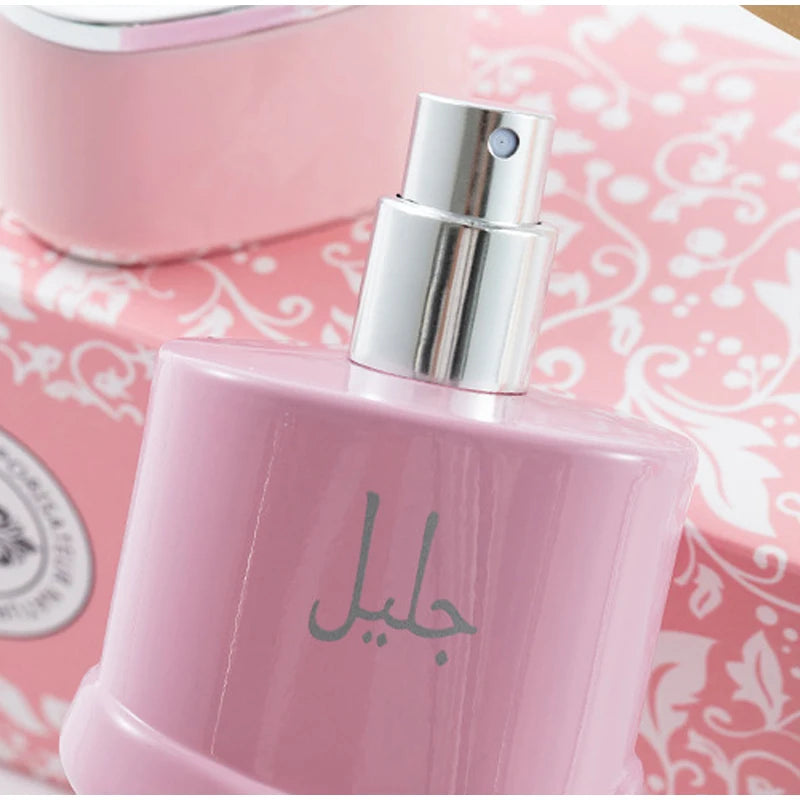 Luxury Arab Perfume,Unisex Eau De Parfum Spray,Flowers Fruits Notes Women Fragrance,Spicy Oriental Gourmand Scent,Musk Body Mist