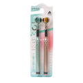 3-Sided Toothbrush for Comprehensive Cleaning | Ideal Angle Design | Raised Tongue Coating Brush | 2-Pack | Soft Bristles for Ge