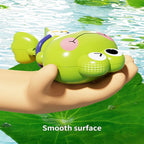 Children's Bath Toys - Clockwork Floating & Swimming Frogs | Fun & Safe for Kids