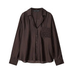 2026 New Women's Spring Shirts Fashion Loose Elegant Office Shirts Chic Street Comfort Youth Travel Holiday Shirt Tops