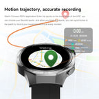 2026 Watch 5 Pro GPS Track Compass Smart Watch Men 360*360 AMOLED Screen NFC BT Call Waterproof Health Monitor Man Smartwatches