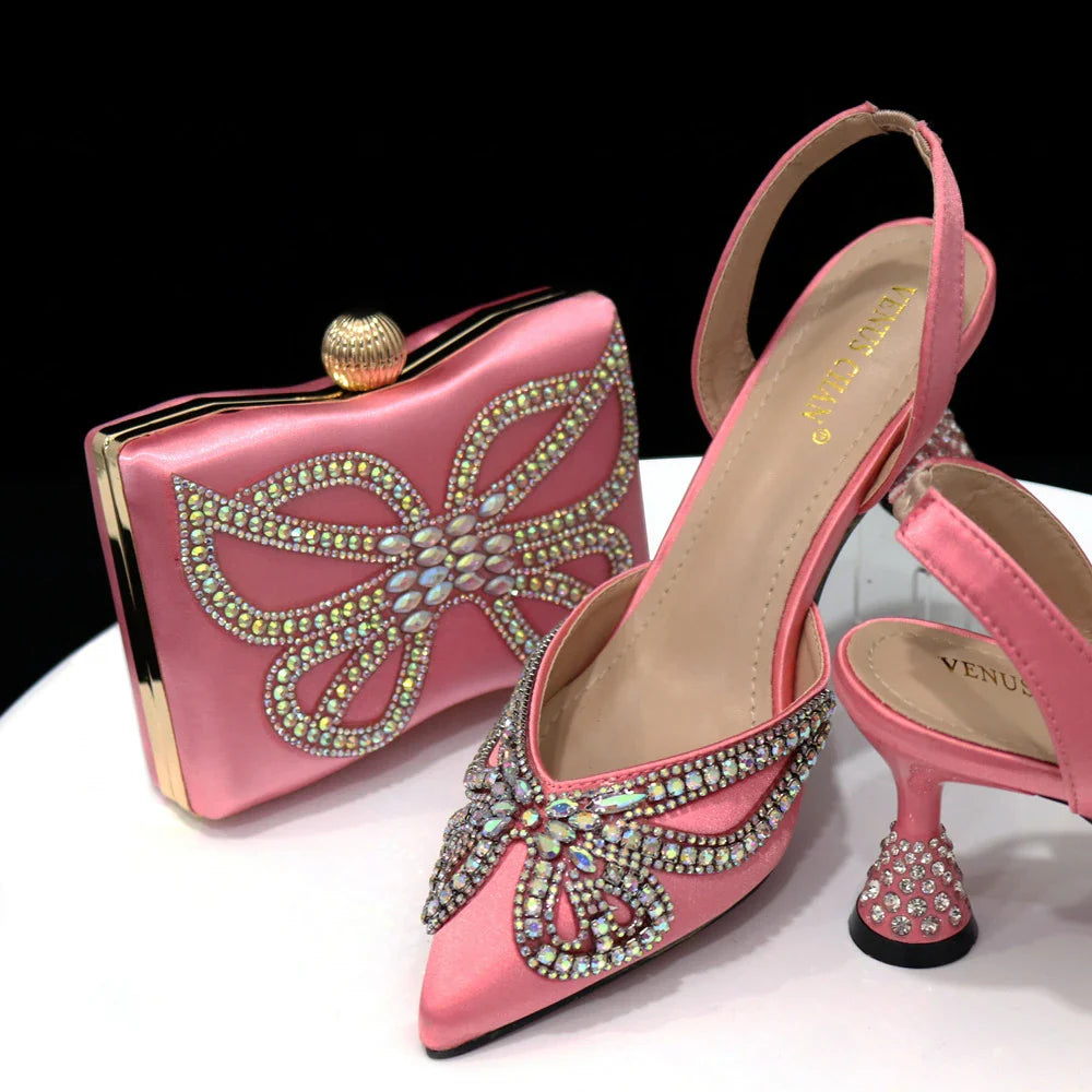 Italian Shoe and Bag Set HJK1-51