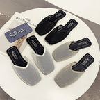Mesh Mules Slippers