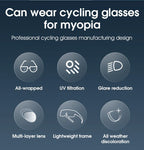 WEST BIKING Cycling Glasses Photochromic UV400 Protection