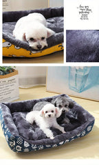 Pet Dog Bed Sofa Mats Winter Pet Products Coussin Chien Accessories Dogs Basket Supplies For Large Medium Small House Cat Bed