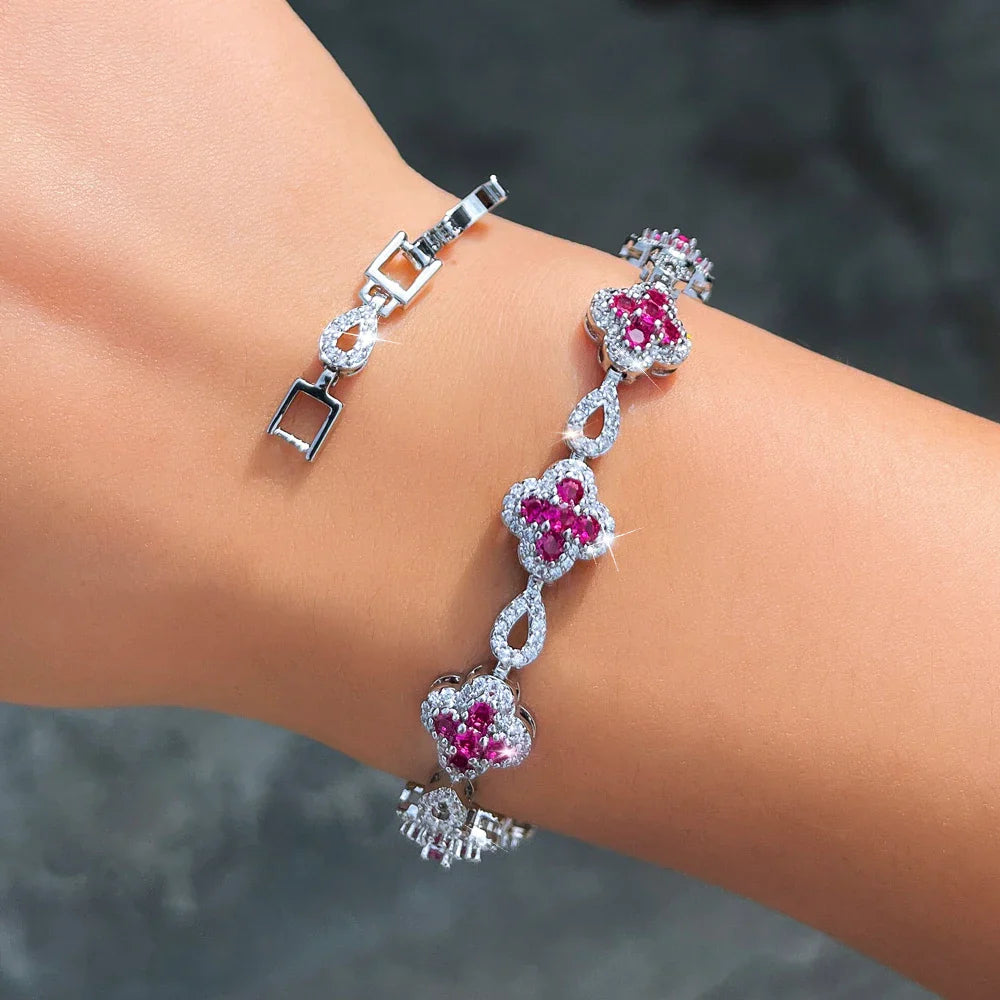 Flower Shape Bracelet for Women
