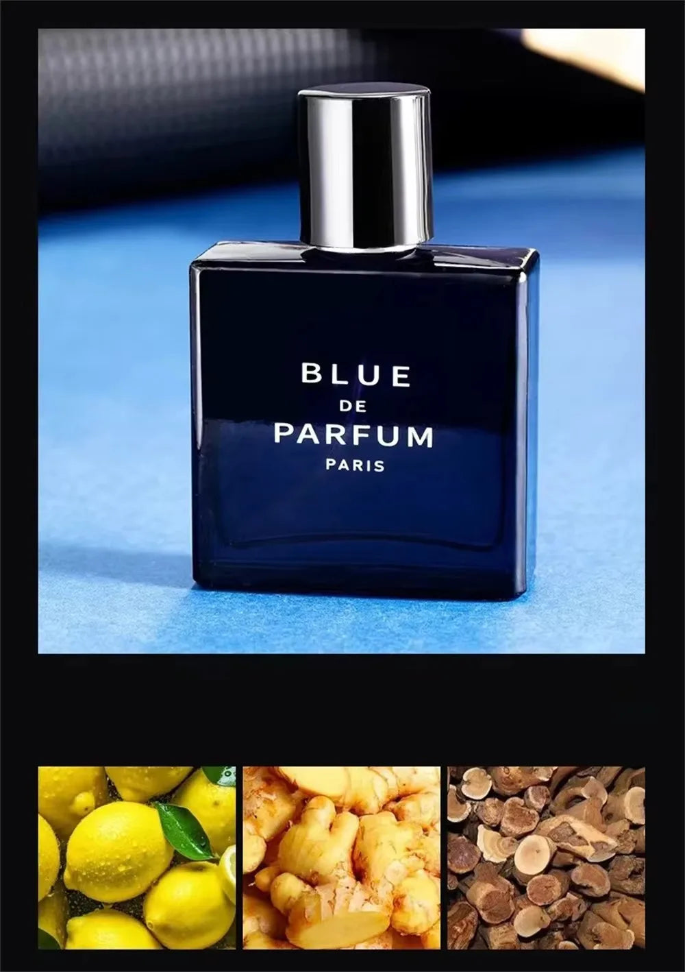 Luxury Brand Perfume Men Cologne Parfums Homme Gift Box 4Pcs Set 100ml Perfumes Masculinos Natural Floral Fruity Scent SprayLuxu