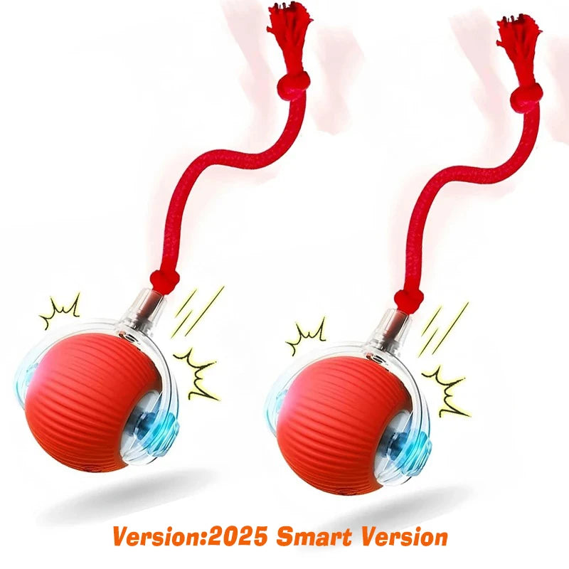 New Dog Interactive Ball Toy  Automatic Rolling Dog Ball Rechargeable Smart Puppy Interactive Toy Intelligent Balls Toy for Dogs