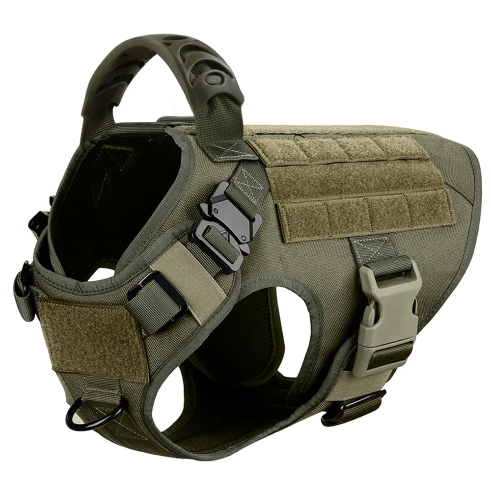 Large Dog Harness Training Walking Vest Dog Harness And Collar For Medium Large Dogs