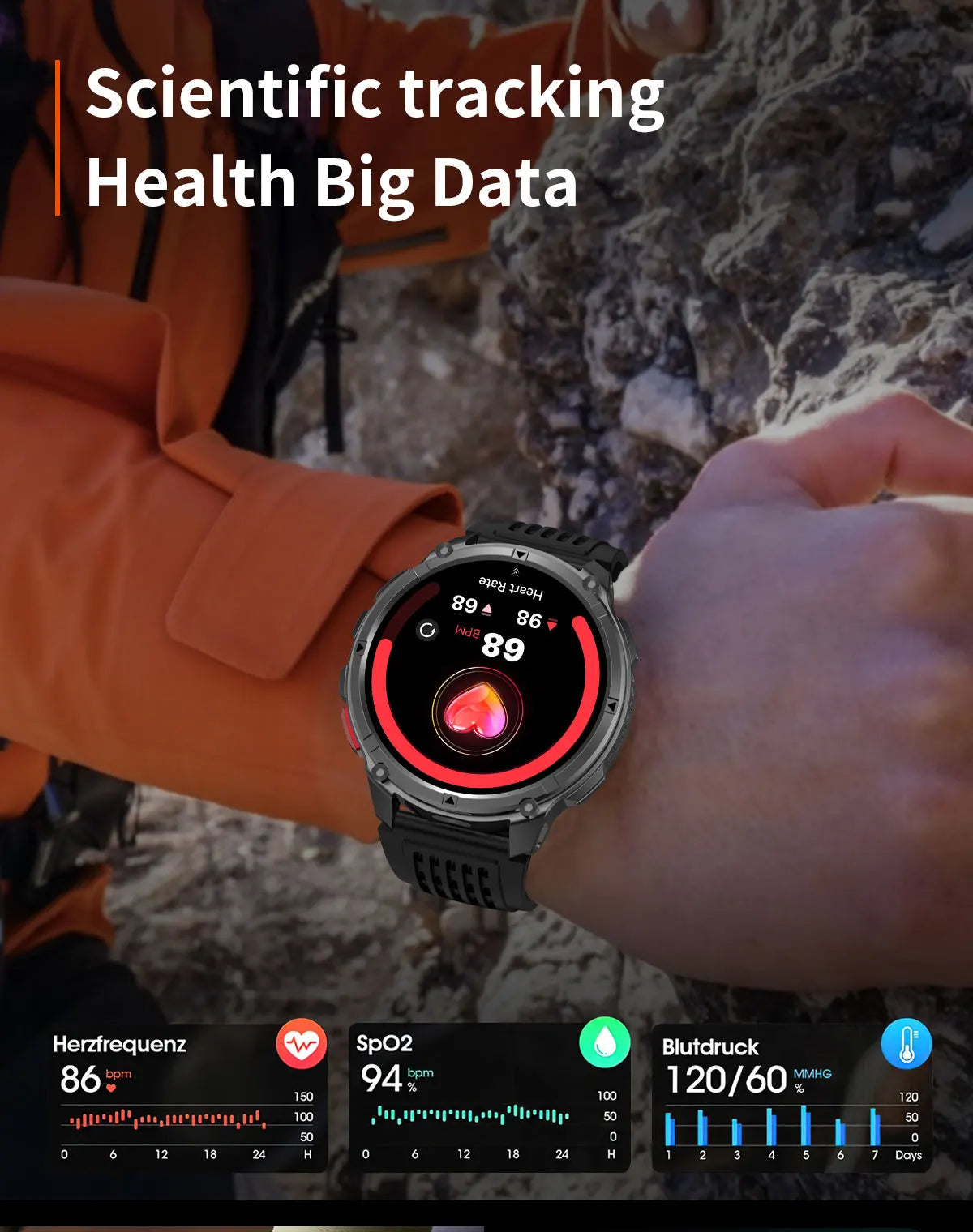 2026 New T-Rex3 Ultra 1100mAh Super Capacity Battery Adult Men Smart Watch 1.7" Large Screen Call 5ATM Waterproof Sports Watches