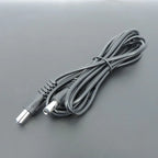 22awg 3A DC Male To male female Power supply Adapter white black cable Plug 5.5x2.1mm Connector wire 12V Extension Cords