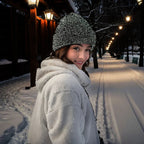 Unisex Winter Reflective Beanie – High Visibility Noctilucent Knit Hat