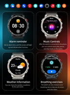 2026 New T-Rex3 Ultra 1100mAh Super Capacity Battery Adult Men Smart Watch 1.7" Large Screen Call 5ATM Waterproof Sports Watches