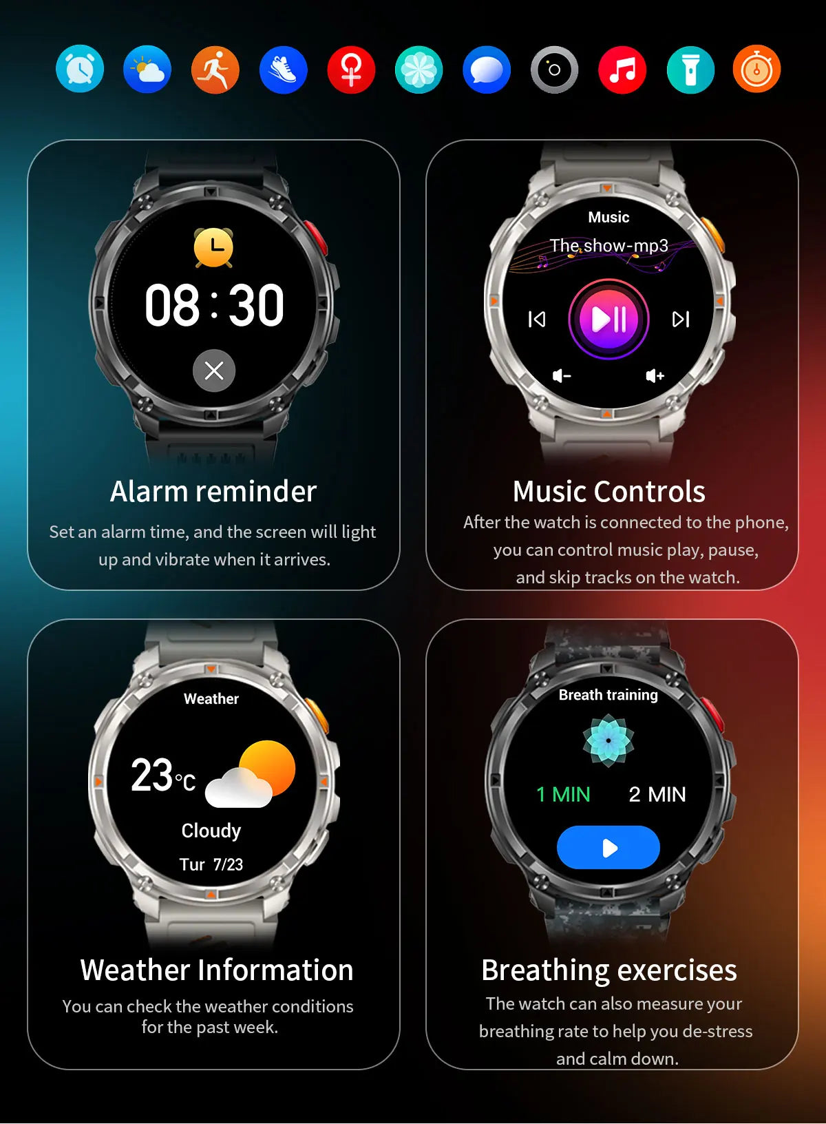 2026 New T-Rex3 Ultra 1100mAh Super Capacity Battery Adult Men Smart Watch 1.7" Large Screen Call 5ATM Waterproof Sports Watches