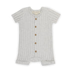 Shortie Romper & Jacquard Blanket Gift Set
