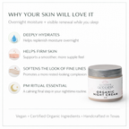 Organic Skin Renewal Night Cream 2 oz – Anti-Aging