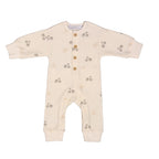 SOK | Baby Boys Ivory Cotton Vintage Bike Print Romper