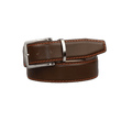 Spotty Brown Italian Calf Leather Belt