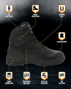 STRIKE FORCE 6" Boot SZ