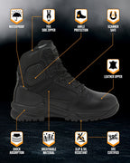 STRIKE FORCE 6" Boot SZ WP