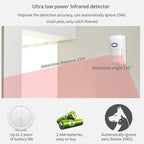 CS118   WIFI+GSM Tuya Smart Voice Alarm System Supports Amazon Alexa/ Google Assistant, Spec: Package 2