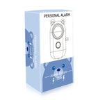 130dB LED Personal Alarm Pull Ring Outdoor Self-defense Products, Specification: Bear Style (Green)