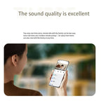 Original Xiaomi Mijia Smart Camera 3 PTZ Version 3K AI Detection Baby Monitor 5MP 360 Degree View Webcam Day & Night Work Infrared Night Vision, With US Plug Adapter(White)
