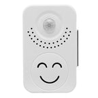 Small Horn Voice Announcement Sensor Entrance Voice Broadcaster Can Used As Doorbell, Specification: Battery Square