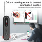 T01 Wireless Detector Camera Anti-eavesdropping Positioning GPS Alarm