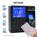 M10 Smart ID Card Recognition Fingerprint Access Control All-in-one Attendance Machine(English Version)