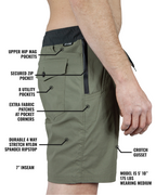 Thunderbird Short - Rye Green