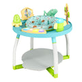 5-in-1 Baby Activity Center Interactive Bounce Seat with Removable Toys-Blue - Color: Blue