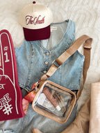 Clear Gameday + Concert Purse