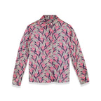 FLORAL SILKY BLOUSE