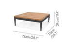 Topaz 3pc Seating Bed Set