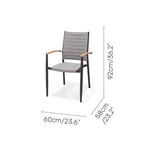 Topaz Stacking Armchair - 2pc