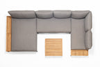 Topaz 4pc Seating Bed Set