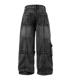 ACID WASH CARGO PANTS
