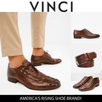 The Randor Brown Crocodile Leather Oxford Men Shoe