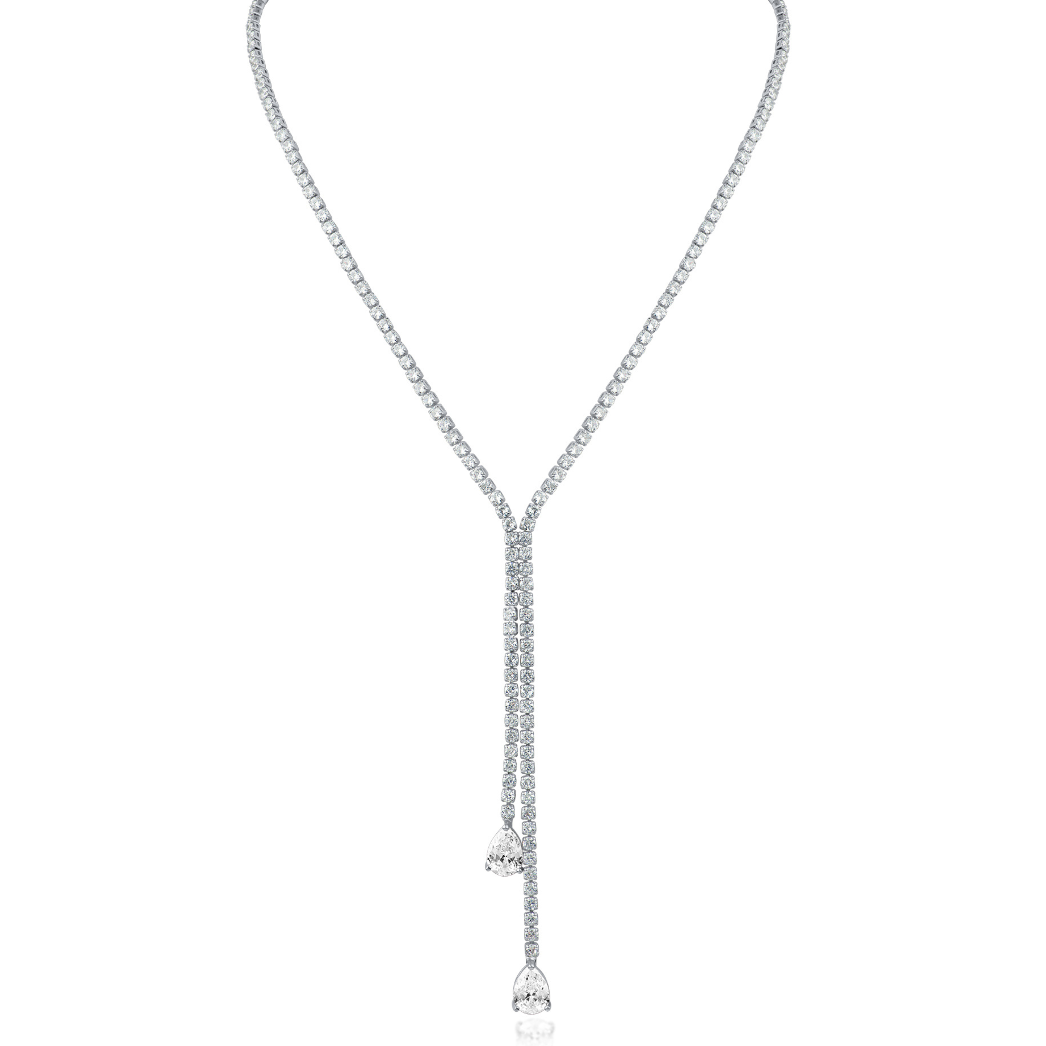 Double Drop Y-Necklace
