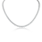 16" Round Tennis Necklace