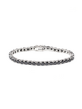 Classic Black Tennis Bracelet