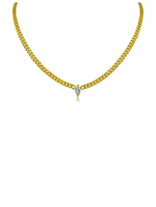 Marquise CZ Chain Necklace