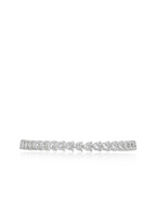 Heart CZ Tennis Bracelet