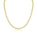 Delicate Link CZ Necklace