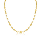 Delicate Link CZ Necklace