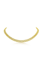 Adjustable Pave Chain Necklace