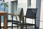 Orlando Rectangular Table and Vera Armchair Dining Set